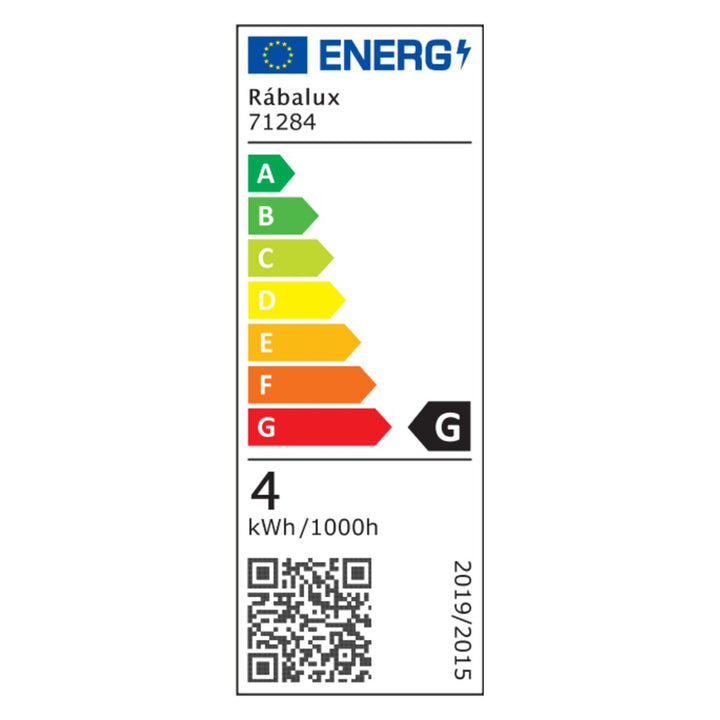 Lampa ścienna Rabalux Tivro, LED 4W, czarna, IP20, 3 warianty temperatury 3000, 4000, 6000, 71284