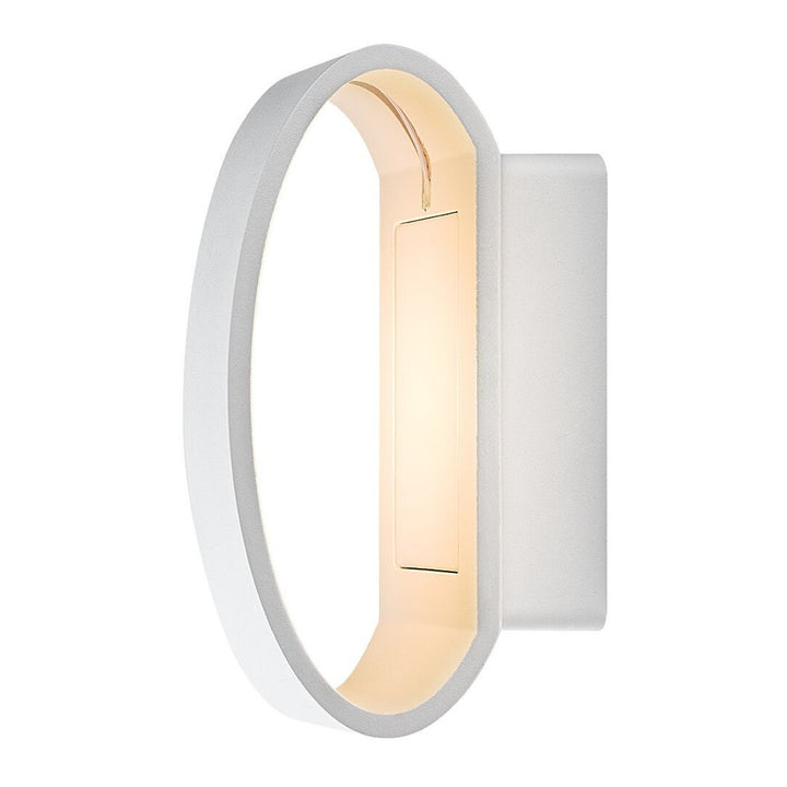 Zewnętrzna lampa ścienna Rabalux Gerla, biała, LED 9W, IP54, 3000 K, 77178