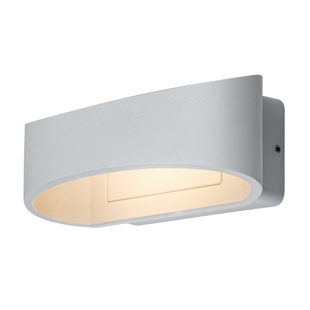 Zewnętrzna lampa ścienna Rabalux Gerla, biała, LED 9W, IP54, 3000 K, 77178