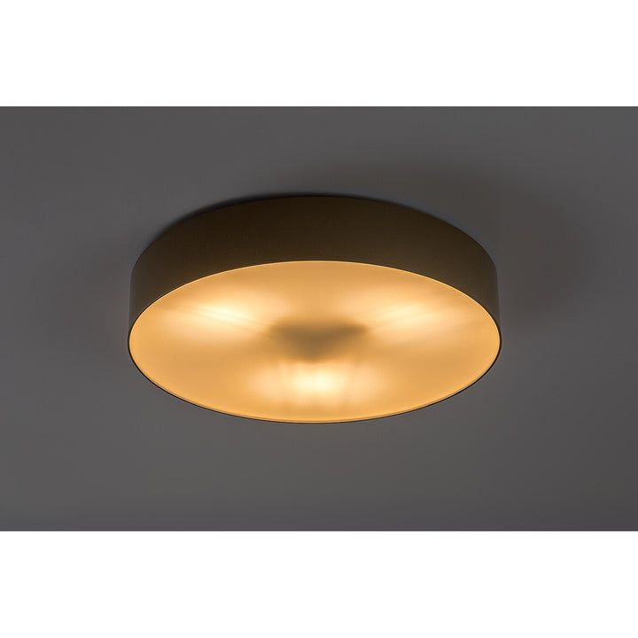 Lampa Rabalix Dolen, szaro-beżowa, 3x E27, max 9W, IP43, 75068