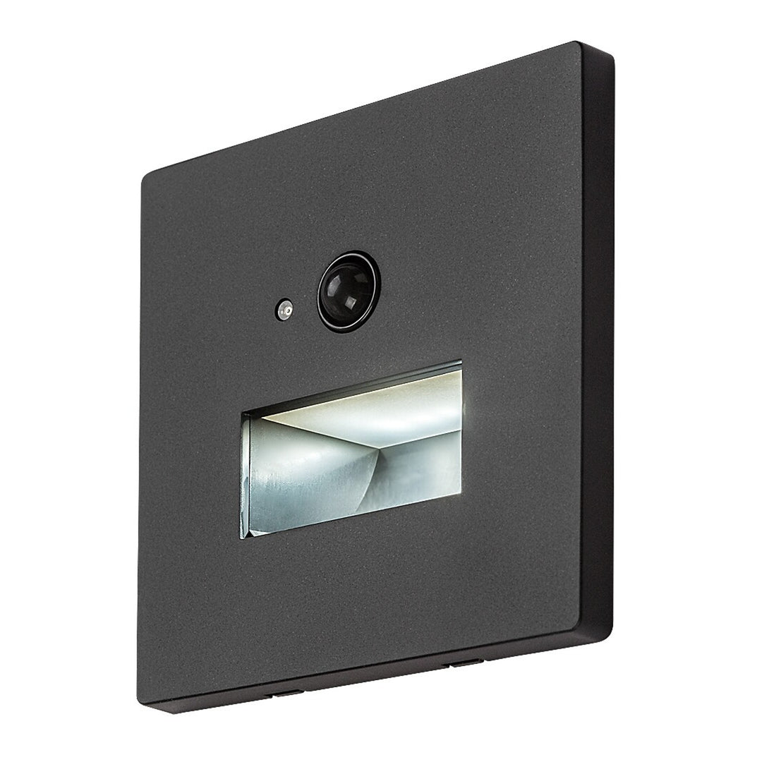 Lampa Lunca LED 1W IP20 czarna 3000, 4500, 6500 K czujnik ruchu, czujnik światła, 77197