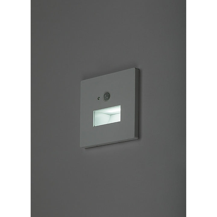 Lampa Lunca LED 1W IP20 biała 3000, 4500, 6500 K czujnik ruchu, czujnik światła, 77198