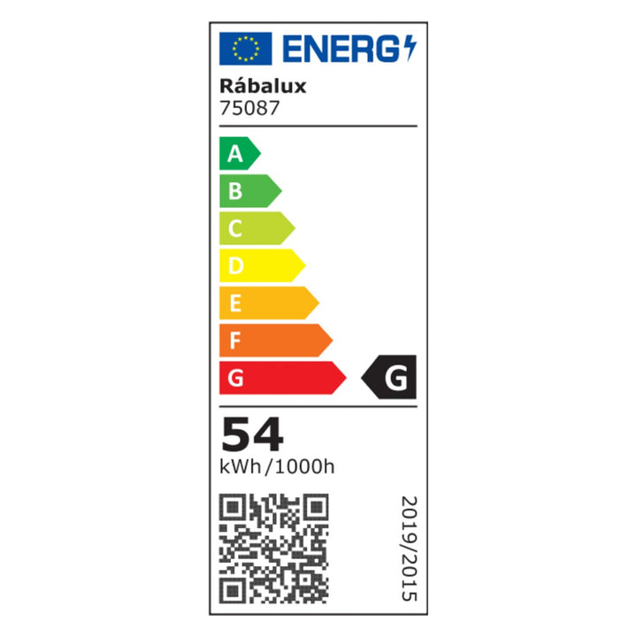Lampa sufitowa Rabalux Zerina, 54W, IP40, biała, 3000-6500 K, funkcja pamięci, z pilotem, funkcja timera, efekt lampy nocnej, 75087