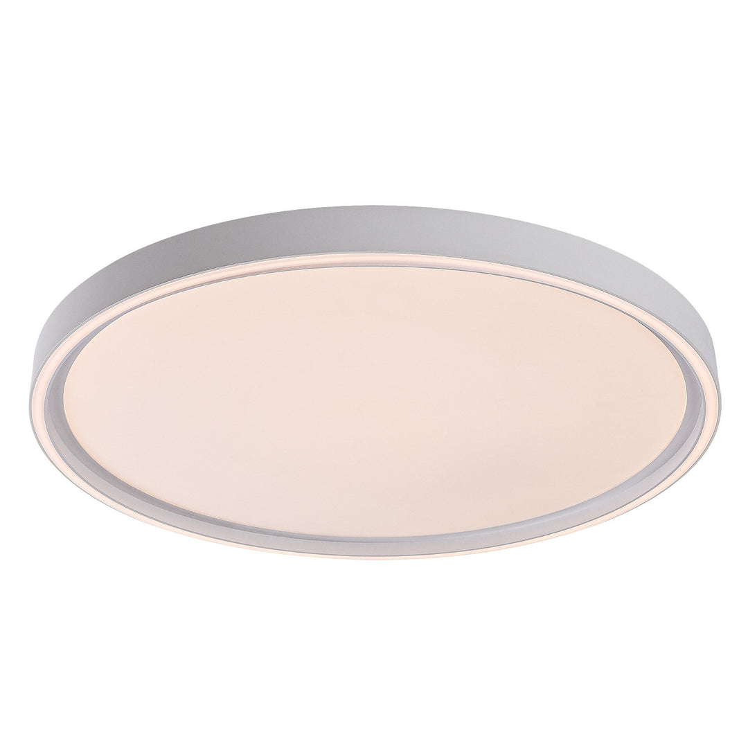 Lampa sufitowa Rabalux Zerina, 54W, IP40, biała, 3000-6500 K, funkcja pamięci, z pilotem, funkcja timera, efekt lampy nocnej, 75087