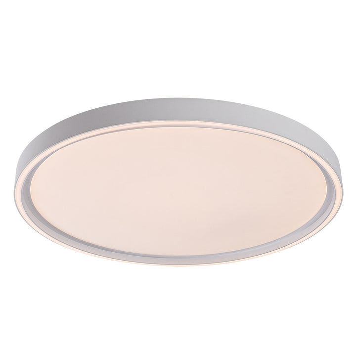 Lampa sufitowa Rabalux Zerina, 54W, IP40, biała, 3000-6500 K, funkcja pamięci, z pilotem, funkcja timera, efekt lampy nocnej, 75087