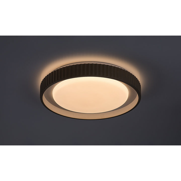 Lampa Pastello LED 48W IP20 szaro-beżowa 3000-6500 K, funkcja pamięci z pilotem, funkcja timera, efekt lampy nocnej, 71345