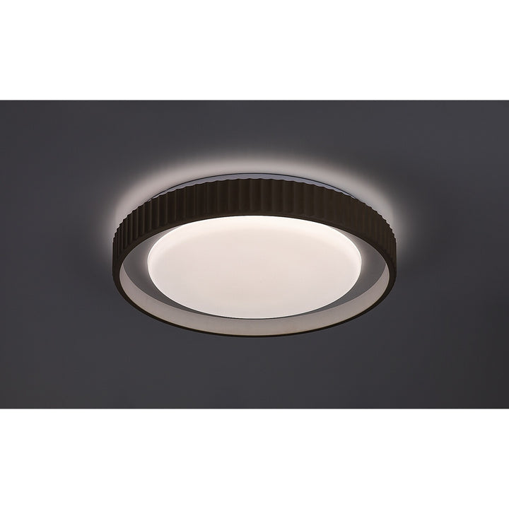 Lampa Pastello LED 48W IP20 szaro-beżowa 3000-6500 K, funkcja pamięci z pilotem, funkcja timera, efekt lampy nocnej, 71345
