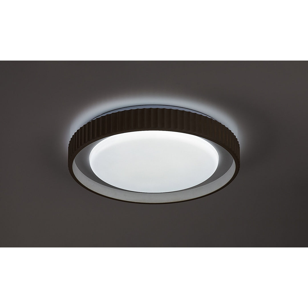 Lampa Pastello LED 48W IP20 szaro-beżowa 3000-6500 K, funkcja pamięci z pilotem, funkcja timera, efekt lampy nocnej, 71345