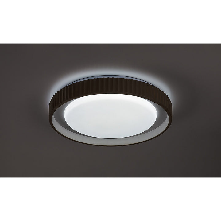 Lampa Pastello LED 48W IP20 szaro-beżowa 3000-6500 K, funkcja pamięci z pilotem, funkcja timera, efekt lampy nocnej, 71345