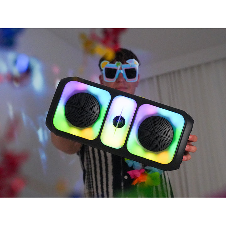 Głośnik bezprzewodowy Tracer, Bluetooth 5.0, moc RMS 20 W, tryb karaoke, mikrofon, Powervox P2 TWS