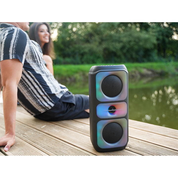Głośnik bezprzewodowy Tracer, Bluetooth 5.0, moc RMS 20 W, tryb karaoke, mikrofon, Powervox P2 TWS