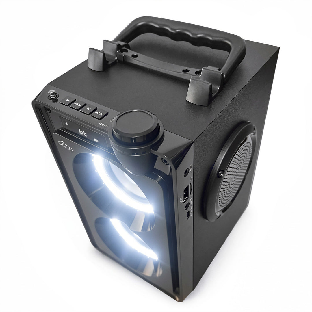 Przenośny głośnik Bluetooth OVERBOX MT3186, radio FM, obsługa kart SD, USB, moc RMS 30W, Mediatech