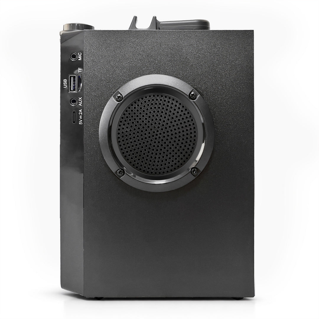 Przenośny głośnik Bluetooth OVERBOX MT3186, radio FM, obsługa kart SD, USB, moc RMS 30W, Mediatech