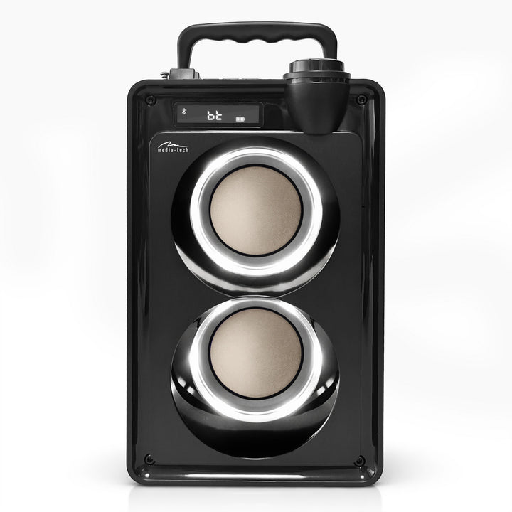 Przenośny głośnik Bluetooth OVERBOX MT3186, radio FM, obsługa kart SD, USB, moc RMS 30W, Mediatech