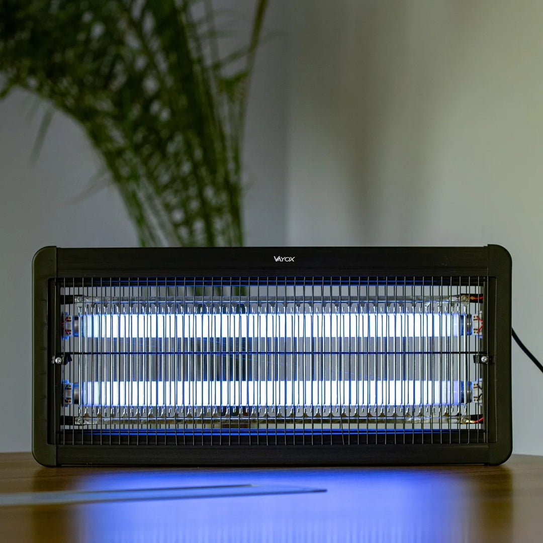 Lampa owadobójcza na komary, muchy, ćmy, pułapka elektryczna, UV, 30W, Vayox