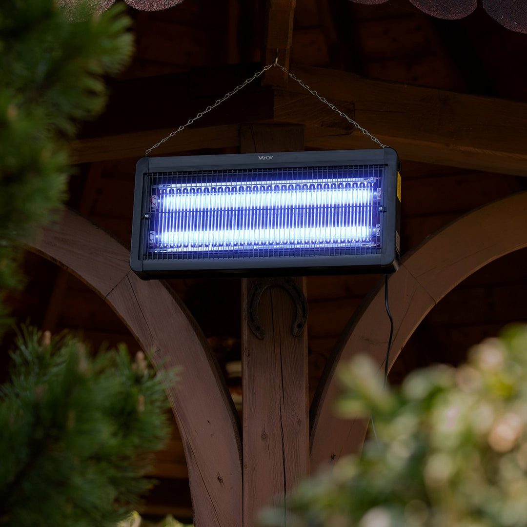 Lampa owadobójcza na komary, muchy, ćmy, pułapka elektryczna, UV, 30W, Vayox