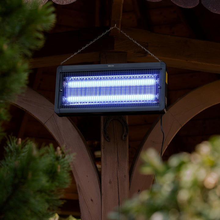 Lampa owadobójcza na komary, muchy, ćmy, pułapka elektryczna, UV, 30W, Vayox