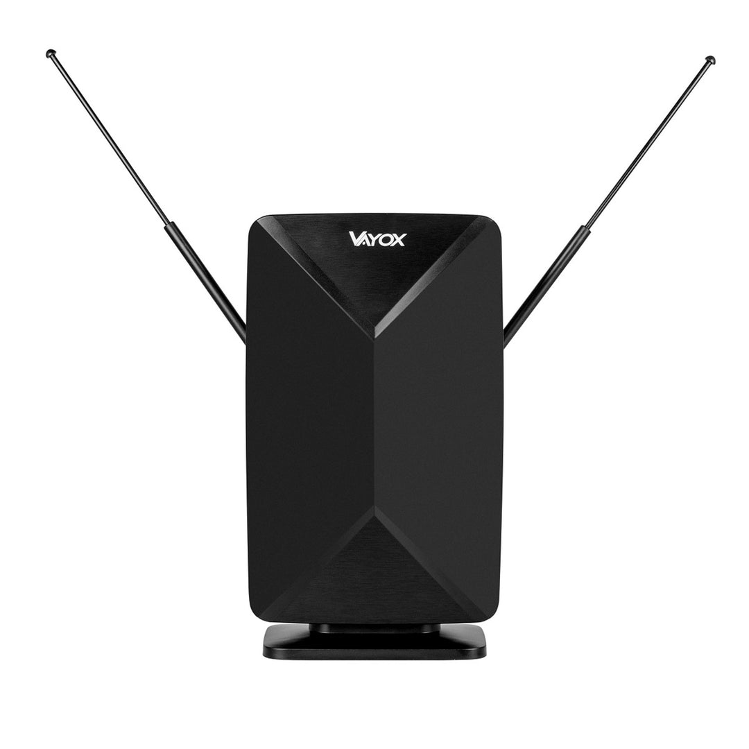 Antena aktywna, pokojowa, wewnętrzna, zewnętrzna, DVB-T2, TV naziemnej 4K, Vayox