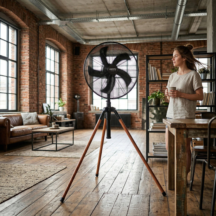 Wentylator na statywie Loft 40cm / 16”, wysokość 119-132cm, CR 7329, Camry