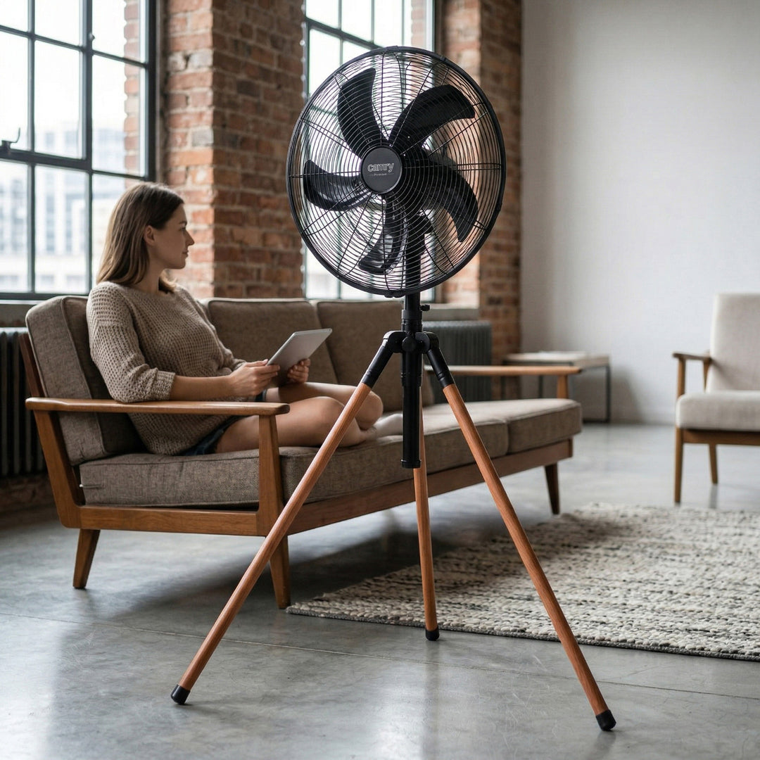 Wentylator na statywie Loft 40cm / 16”, wysokość 119-132cm, CR 7329, Camry