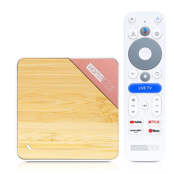 Odtwarzacz multimedialny Homatics Box 4K V2 Google TV
