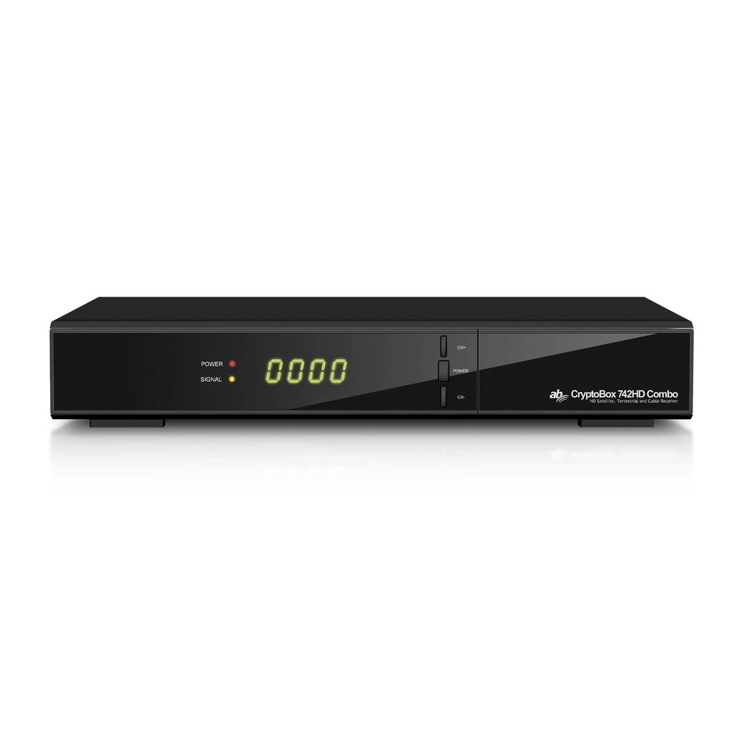 Odbiornik AB CryptoBox 742HD Combo DVB-T2/S2/C Full HD