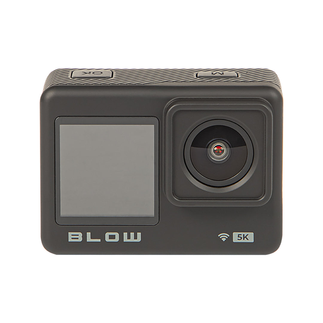 Kamera sportowa Pro4U 5K Blow, jakość 5K Ultra HD, 20 Megapikseli, szerokokątny obiektyw 160°, wodoodporna, pilot zdalnego sterowania, 78-568#