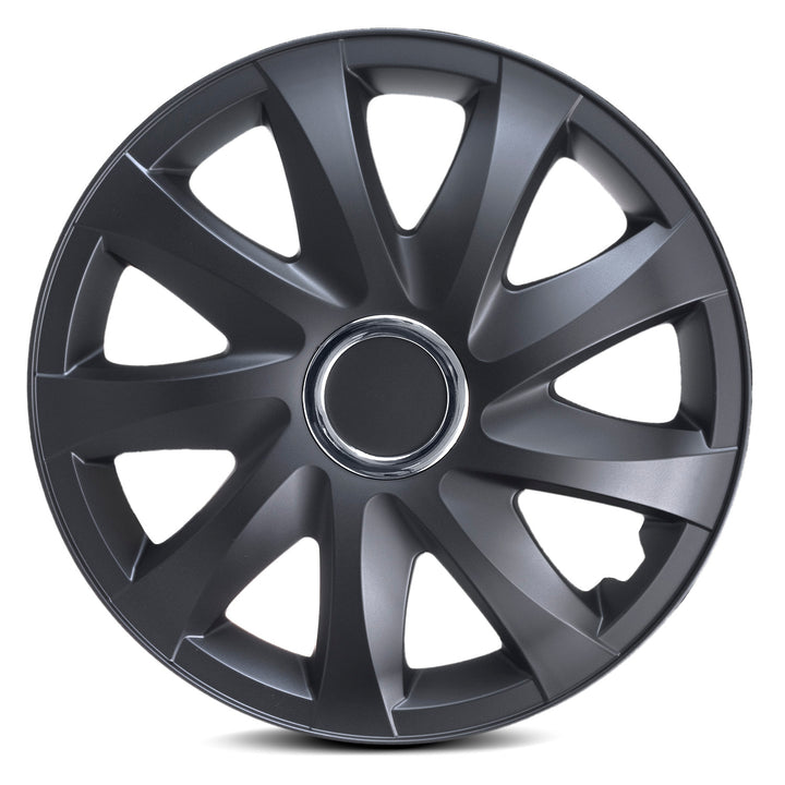 Kołpak samochodowy uniwersalny 14'' NRM DRIFT black mat 1 sztuka