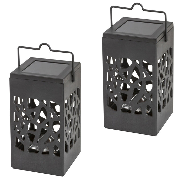 Lampa solarna Mora, 1lm, stopień ochrony IP23, kolor czarny, LED 0,07W, 8948, 2 sztuki