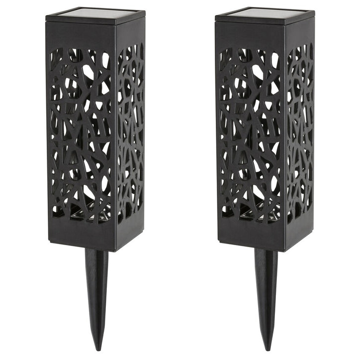 Lampa solarna Mora, 2lm, stopień ochrony IP23, kolor czarny, LED 0,16W, 8949, 2 sztuki