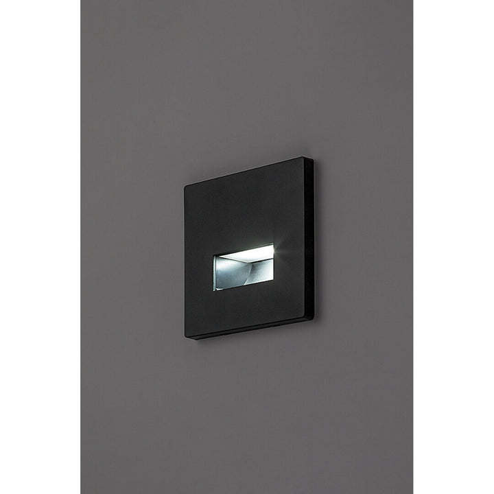 Lampa Lunca LED 1W, IP20, czarna, regulowana barwa światła 3000, 4500, 6500 K, 77195, 2 sztuki