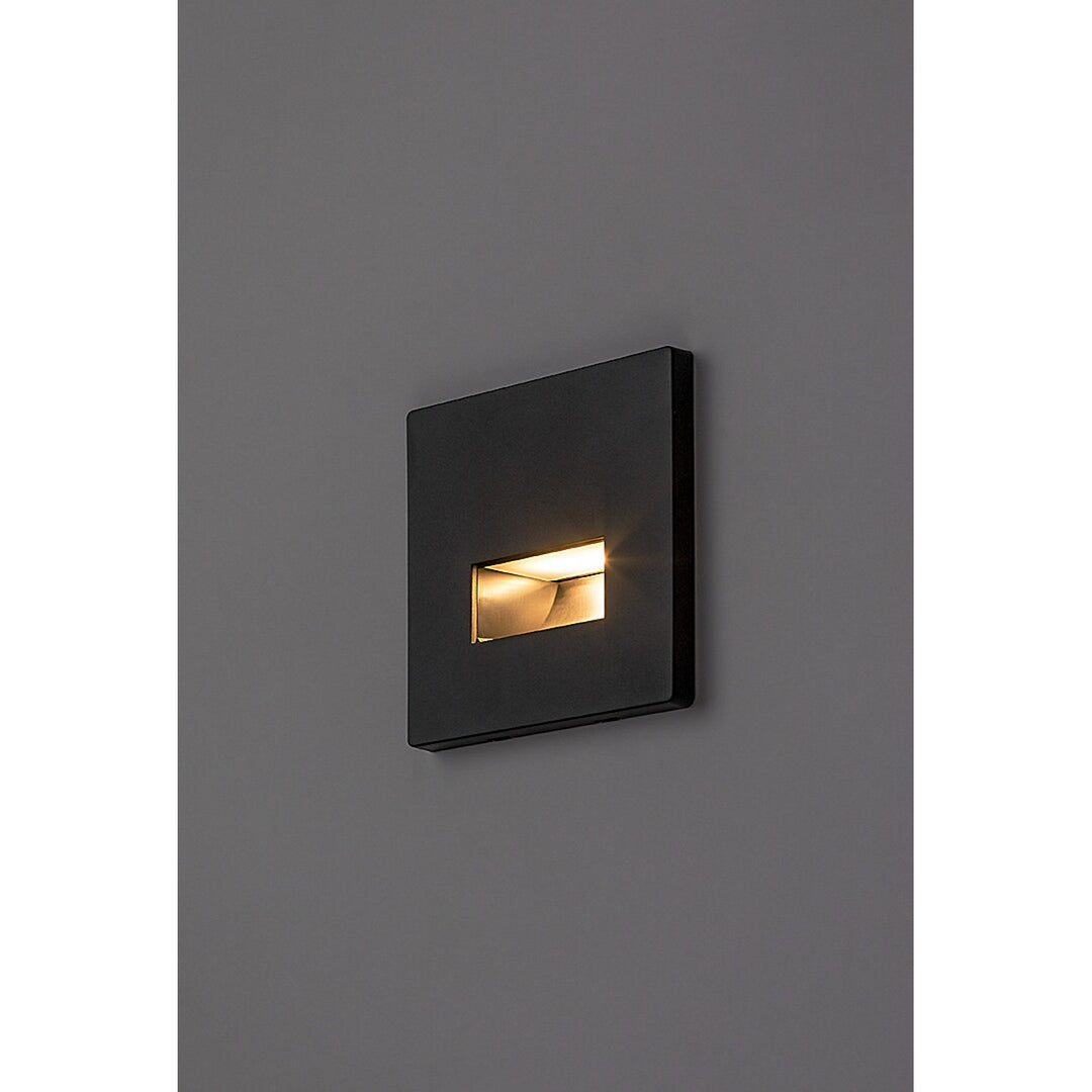 Lampa Lunca LED 1W, IP20, czarna, regulowana barwa światła 3000, 4500, 6500 K, 77195, 4 sztuki
