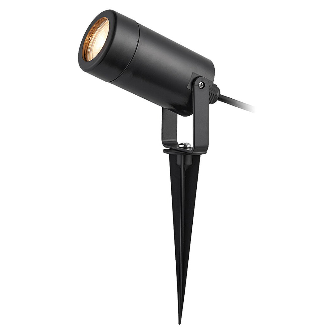 Lampa naziemna Rabalux Krobia, IP65, kolor czarny, gwint GU10, max 4W, 7814, 4 sztuki