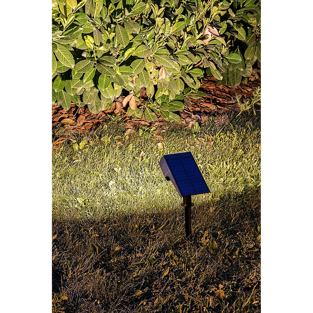 Lampa solarna Rabalux Nantes, 50 LM IP65, czarna, LED 0,5W, 77088, 2 sztuki