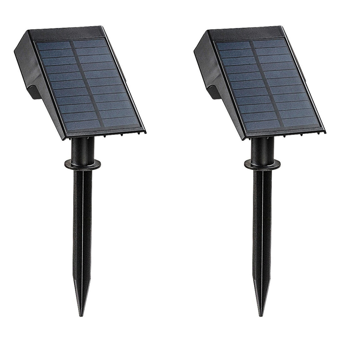 Lampa solarna Rabalux Nantes, 50 LM IP65, czarna, LED 0,5W, 77088, 2 sztuki
