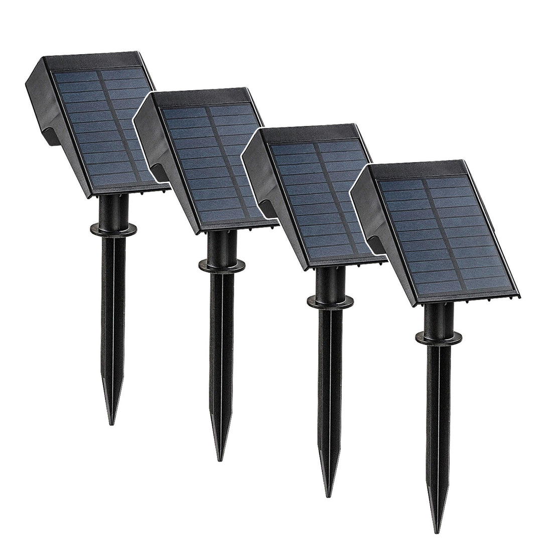 Lampa solarna Rabalux Nantes, 50 LM IP65, czarna, LED 0,5W, 77088, 4 sztuki