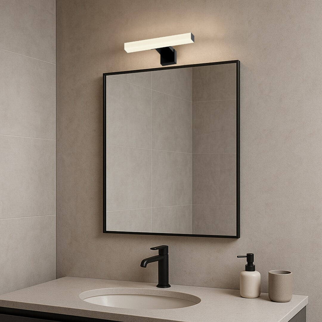 Lampa łazienkowa Rabalux Oliro LED 4W czarna IP44 4000 K, 75050