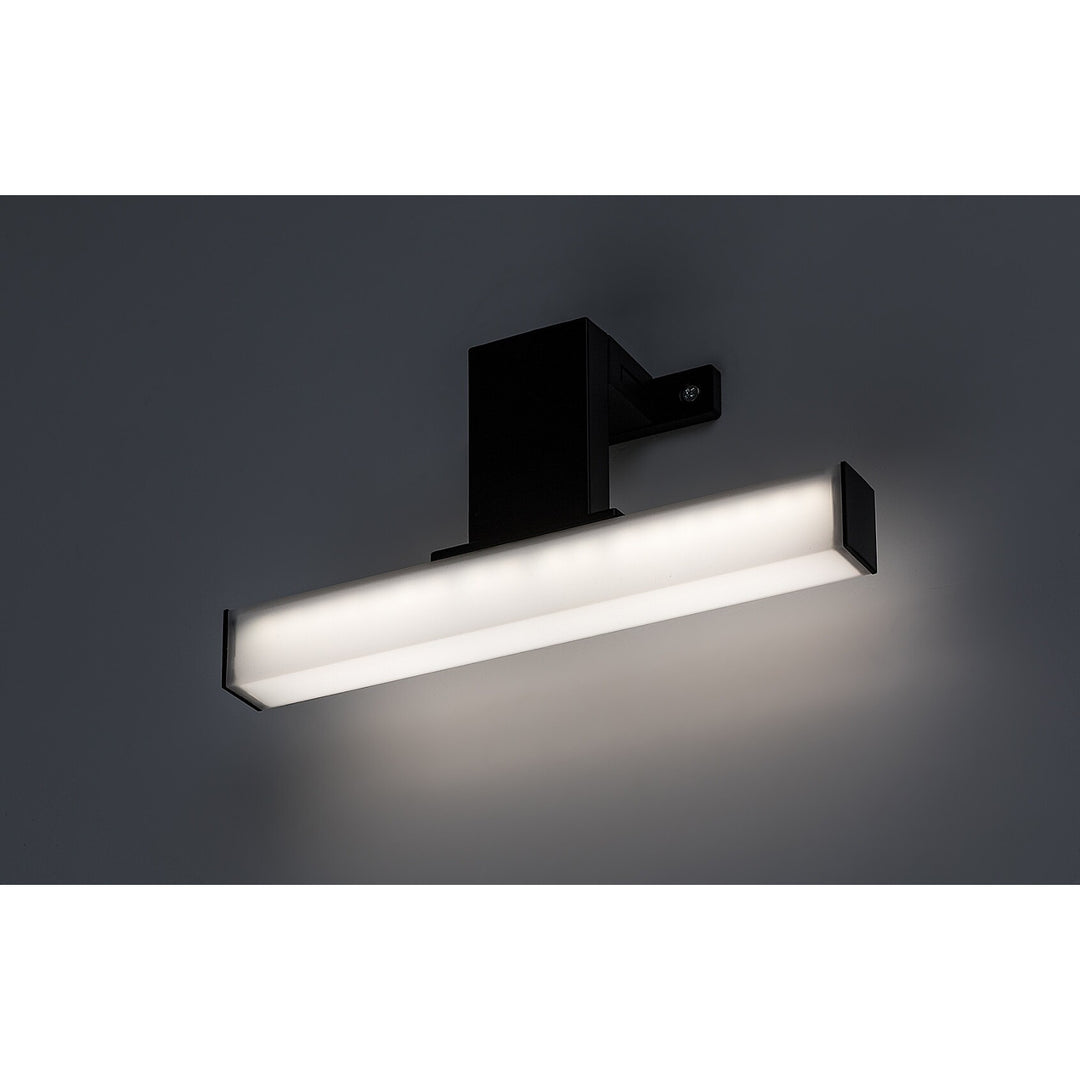 Lampa łazienkowa Rabalux Oliro LED 4W czarna IP44 4000 K, 75050