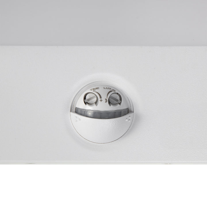 Lampa LED z czujnikiem ruchu Maclean, czujnik ruchu PIR, kolor biały, 15W, IP65, 1560lm, barwa neutralna biała (4000K) MCE344 W, 2 sztuki