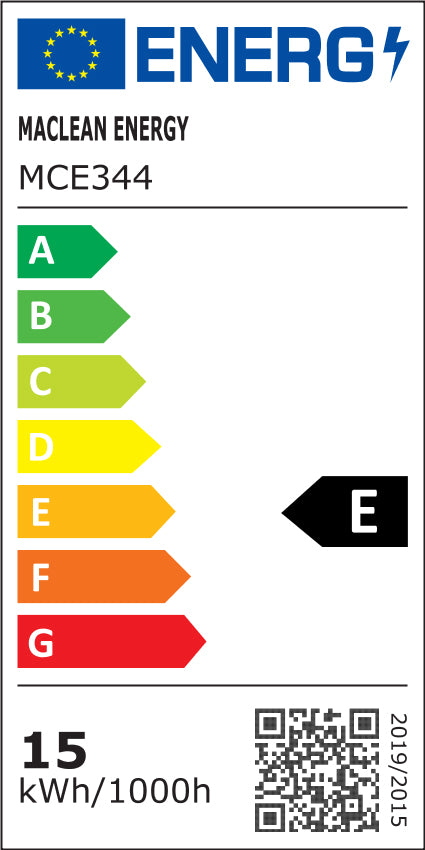Lampa LED z czujnikiem ruchu Maclean, czujnik ruchu PIR, kolor biały, 15W, IP65, 1560lm, barwa neutralna biała (4000K) MCE344 W, 2 sztuki