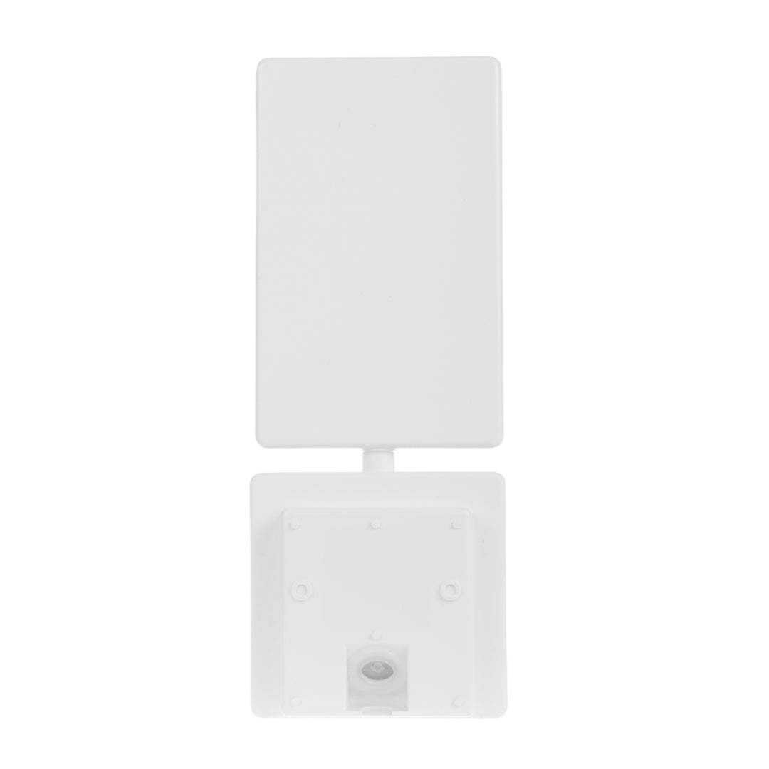 Lampa LED z czujnikiem ruchu Maclean, czujnik ruchu PIR, kolor biały, 10W, IP65, 800lm, barwa neutralna biała (4000K) MCE516 W, 2 sztuki
