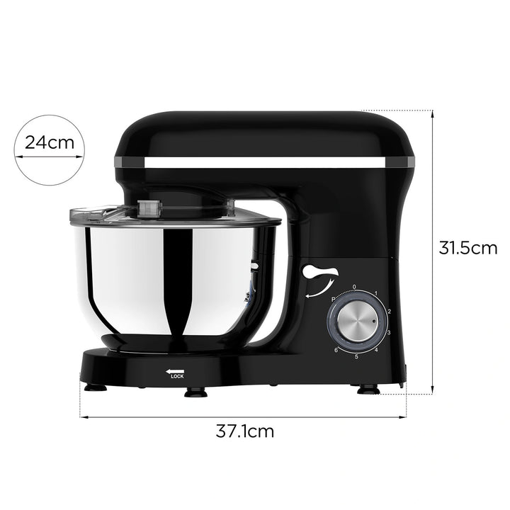 Mikser planetarny Lovio ChefAssistant czarny LVSTM01BK