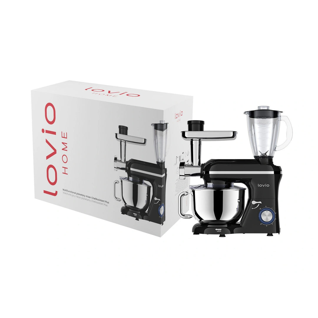 Mikser planetarny Lovio ChefAssistant Plus czarny LVSTM02PBK