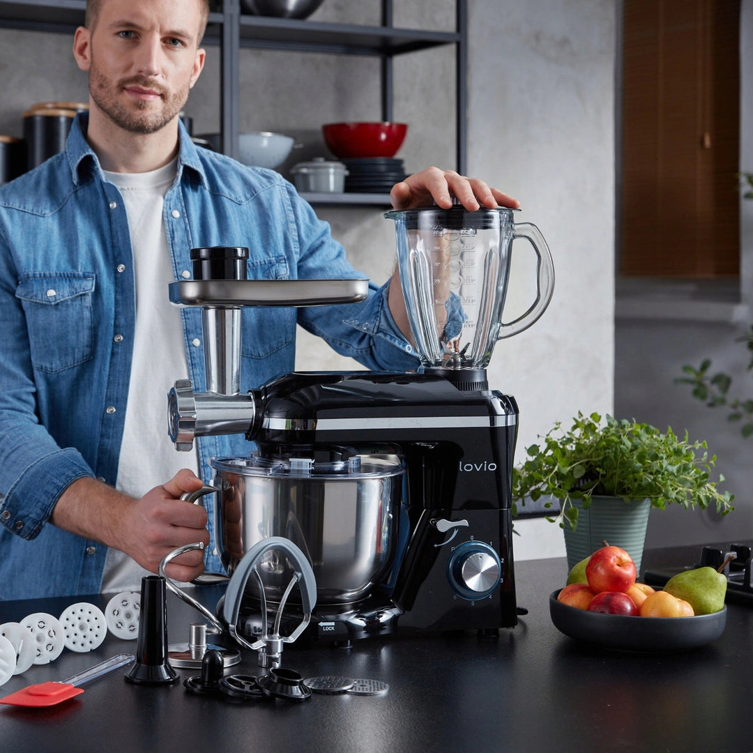 Mikser planetarny Lovio ChefAssistant Plus czarny LVSTM02PBK