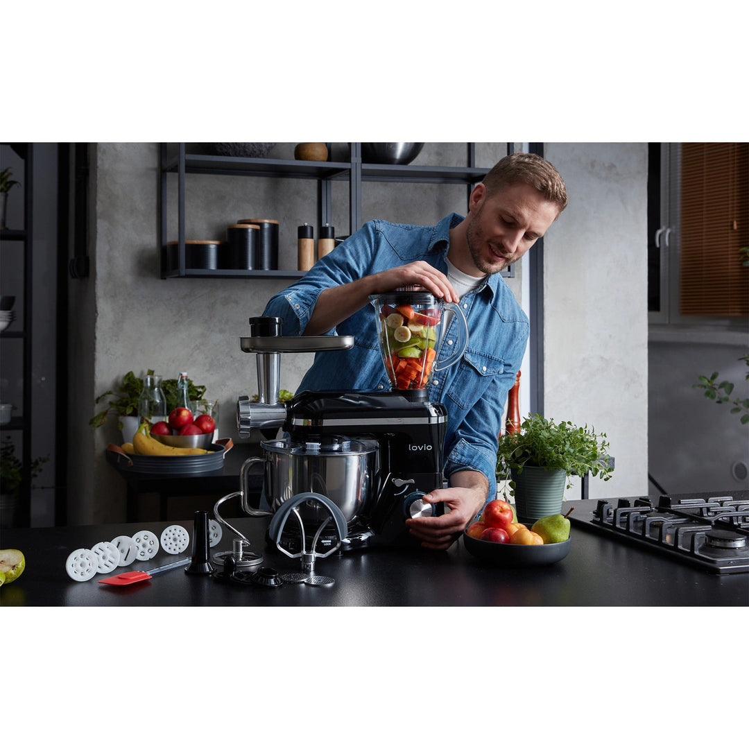 Mikser planetarny Lovio ChefAssistant Plus czarny LVSTM02PBK