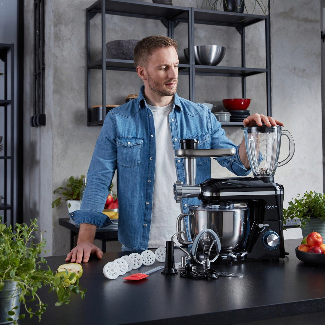 Mikser planetarny Lovio ChefAssistant Plus czarny LVSTM02PBK