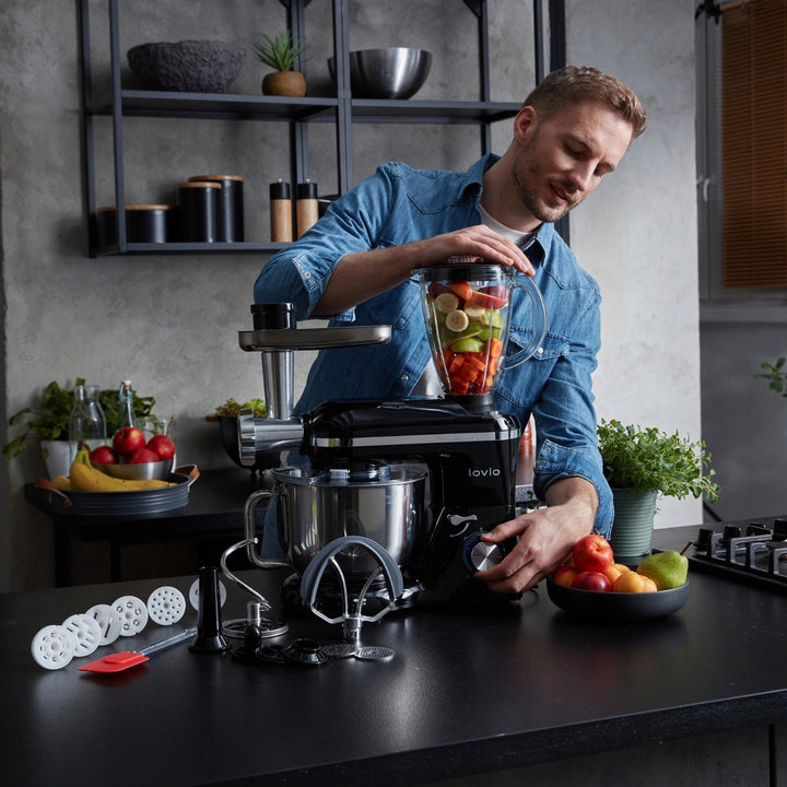 Mikser planetarny Lovio ChefAssistant Plus czarny LVSTM02PBK