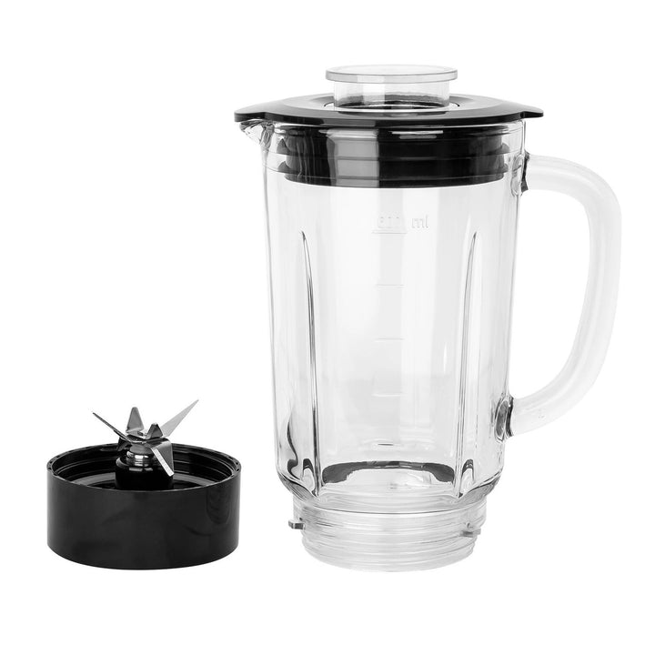 Blender kielichowy LOVIO LVJBL001, moc 500W, szklany kielich 600ml, 3 butelki