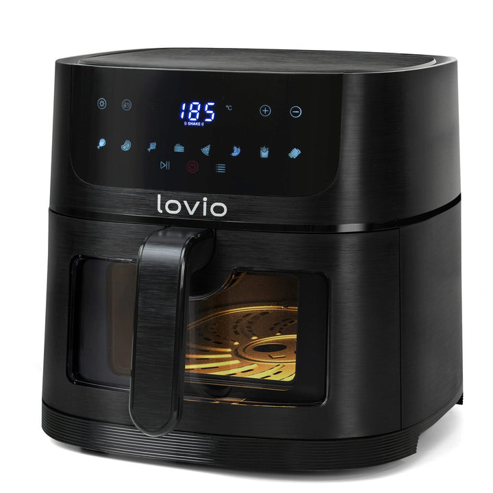 Frytkownica beztłuszczowa Air Fryer LOVIO PureFry XL Smart LVAF002BK