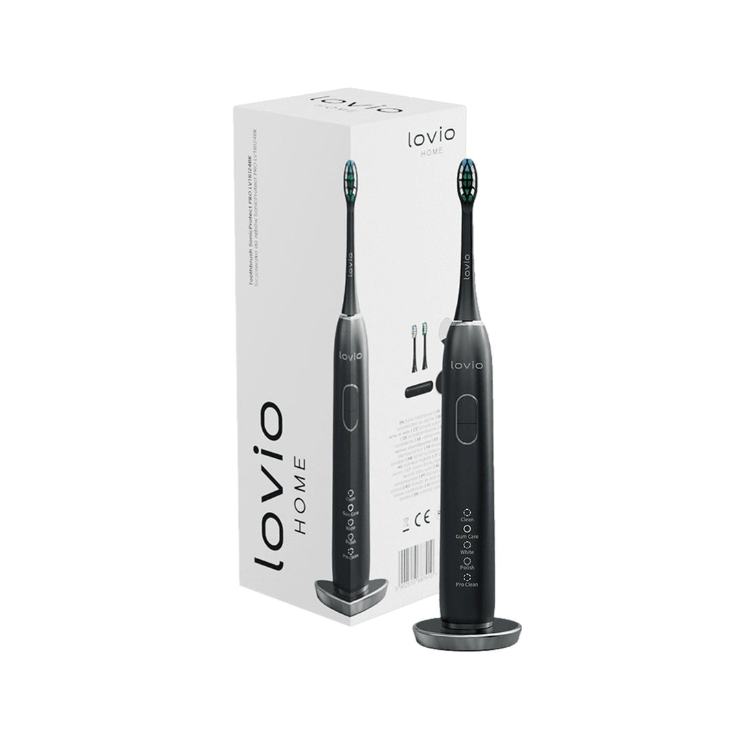 Szczoteczka elektryczna Lovio SonicProtect PRO czarna LVTB124BK